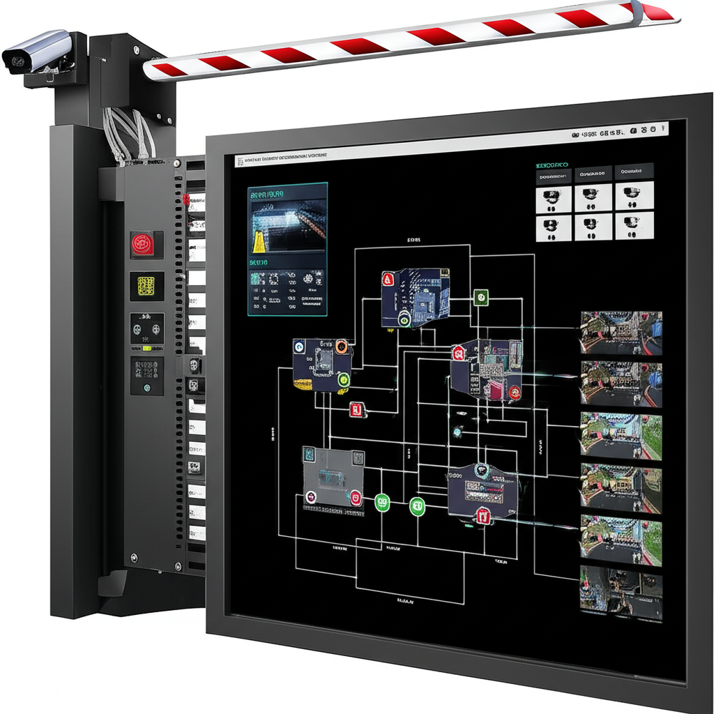 Central de control para portones